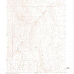 United States Geological Survey Hanks Creek NE, NV (1967, 24000-Scale) digital map