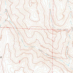 United States Geological Survey Hanks Creek NE, NV (1967, 24000-Scale) digital map