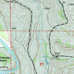 United States Geological Survey Hanks Gully, ND (1997, 24000-Scale) digital map