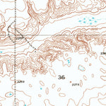 United States Geological Survey Hanks, ND (1948, 24000-Scale) digital map