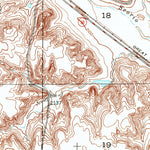United States Geological Survey Hanks, ND (1948, 24000-Scale) digital map