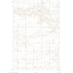 United States Geological Survey Hanks, ND (2020, 24000-Scale) digital map