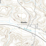 United States Geological Survey Hanks, ND (2020, 24000-Scale) digital map