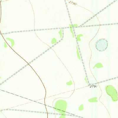 United States Geological Survey Hanks Ranch, TX (1971, 24000-Scale) digital map