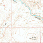 United States Geological Survey Hanksville, UT (1963, 62500-Scale) digital map