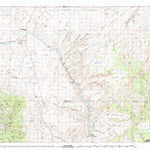United States Geological Survey Hanksville, UT (1980, 100000-Scale) digital map