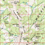 United States Geological Survey Hanksville, UT (1980, 100000-Scale) digital map