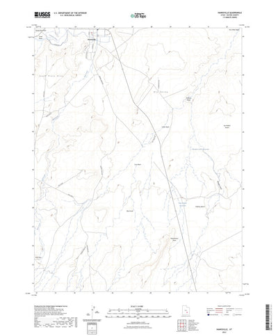 United States Geological Survey Hanksville, UT (2023, 24000-Scale) digital map