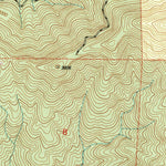 United States Geological Survey Hanland Peak, CA (1998, 24000-Scale) digital map