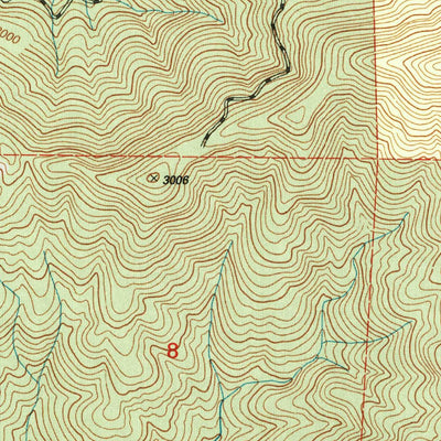 United States Geological Survey Hanland Peak, CA (1998, 24000-Scale) digital map