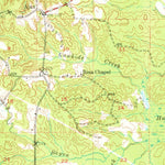 United States Geological Survey Hanna, LA (1957, 62500-Scale) digital map