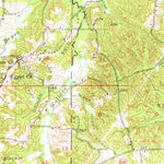 United States Geological Survey Hanna, LA (1957, 62500-Scale) digital map