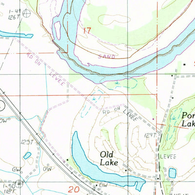United States Geological Survey Hanna, LA (1989, 24000-Scale) digital map