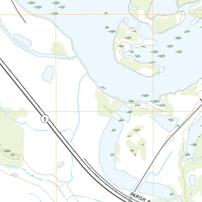 United States Geological Survey Hanna, LA (2020, 24000-Scale) digital map