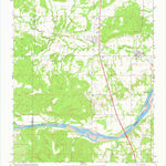 United States Geological Survey Hanna, OK (1971, 24000-Scale) digital map