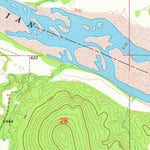 United States Geological Survey Hanna, OK (1971, 24000-Scale) digital map