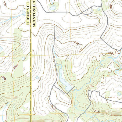 United States Geological Survey Hanna, OK (2022, 24000-Scale) digital map
