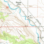 United States Geological Survey Hanna, UT (1962, 24000-Scale) digital map