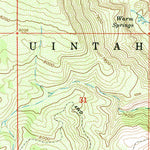 United States Geological Survey Hanna, UT (1962, 24000-Scale) digital map