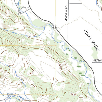 United States Geological Survey Hanna, UT (2023, 24000-Scale) digital map