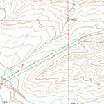 United States Geological Survey Hanna, WY (1971, 24000-Scale) digital map