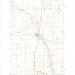 United States Geological Survey Hannaford, ND (1961, 24000-Scale) digital map