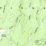 United States Geological Survey Hannagan Meadow, AZ (1958, 62500-Scale) digital map