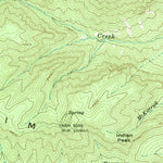 United States Geological Survey Hannagan Meadow, AZ (1958, 62500-Scale) digital map