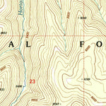 United States Geological Survey Hannagan Meadow, AZ (1997, 24000-Scale) digital map