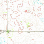 United States Geological Survey Hannah SW, ND (1970, 24000-Scale) digital map