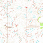 United States Geological Survey Hannah SW, ND (1970, 24000-Scale) digital map