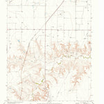 United States Geological Survey Hannas Draw East, TX (1974, 24000-Scale) digital map