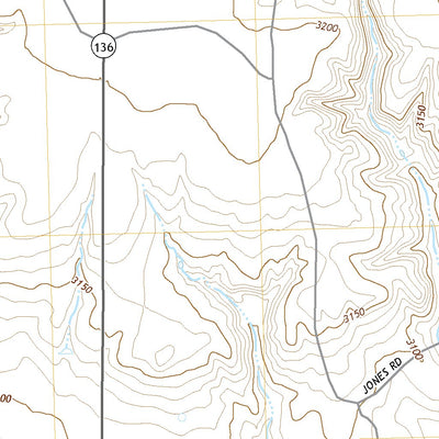 United States Geological Survey Hannas Draw East, TX (2022, 24000-Scale) digital map