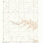 United States Geological Survey Hannas Draw West, TX (1974, 24000-Scale) digital map