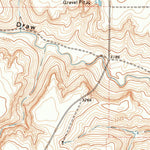 United States Geological Survey Hannas Draw West, TX (1974, 24000-Scale) digital map