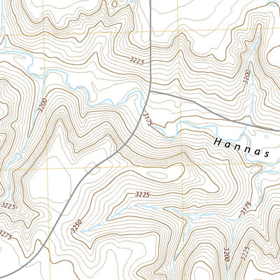 United States Geological Survey Hannas Draw West, TX (2022, 24000-Scale) digital map