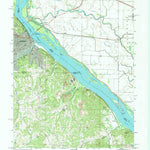 United States Geological Survey Hannibal East, MO-IL (1993, 24000-Scale) digital map