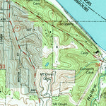 United States Geological Survey Hannibal East, MO-IL (1993, 24000-Scale) digital map