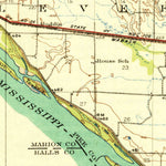 United States Geological Survey Hannibal, MO-IL (1932, 62500-Scale) digital map