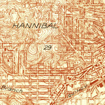 United States Geological Survey Hannibal, MO-IL (1936, 24000-Scale) digital map