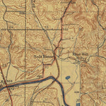 United States Geological Survey Hannibal, MO-IL (1945, 62500-Scale) digital map