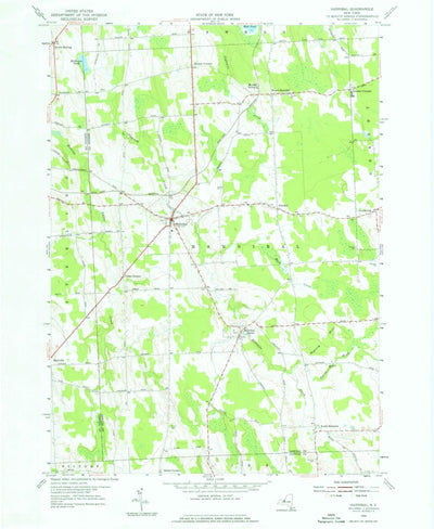 United States Geological Survey Hannibal, NY (1954, 24000-Scale) digital map