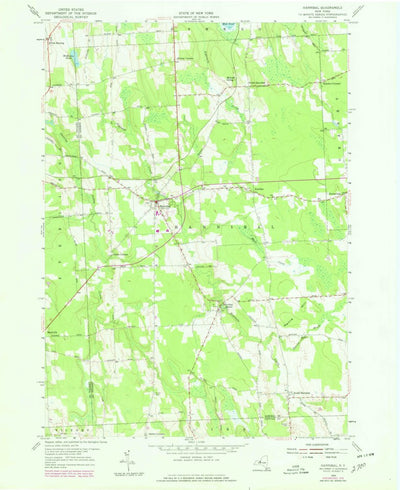 United States Geological Survey Hannibal, NY (1978, 24000-Scale) digital map