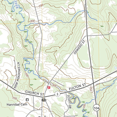 United States Geological Survey Hannibal, NY (2023, 24000-Scale) digital map