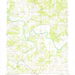 United States Geological Survey Hannibal SE, MO (1971, 24000-Scale) digital map