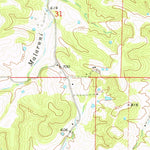 United States Geological Survey Hannibal SE, MO (1971, 24000-Scale) digital map