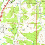 United States Geological Survey Hannibal West, MO (1971, 24000-Scale) digital map