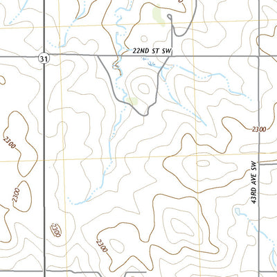 United States Geological Survey Hannover, ND (2020, 24000-Scale) digital map