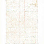United States Geological Survey Hannover NW, ND (1968, 24000-Scale) digital map