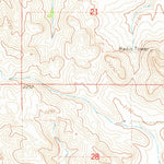 United States Geological Survey Hannover NW, ND (1968, 24000-Scale) digital map